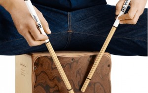 playing-cajon-with-sticks